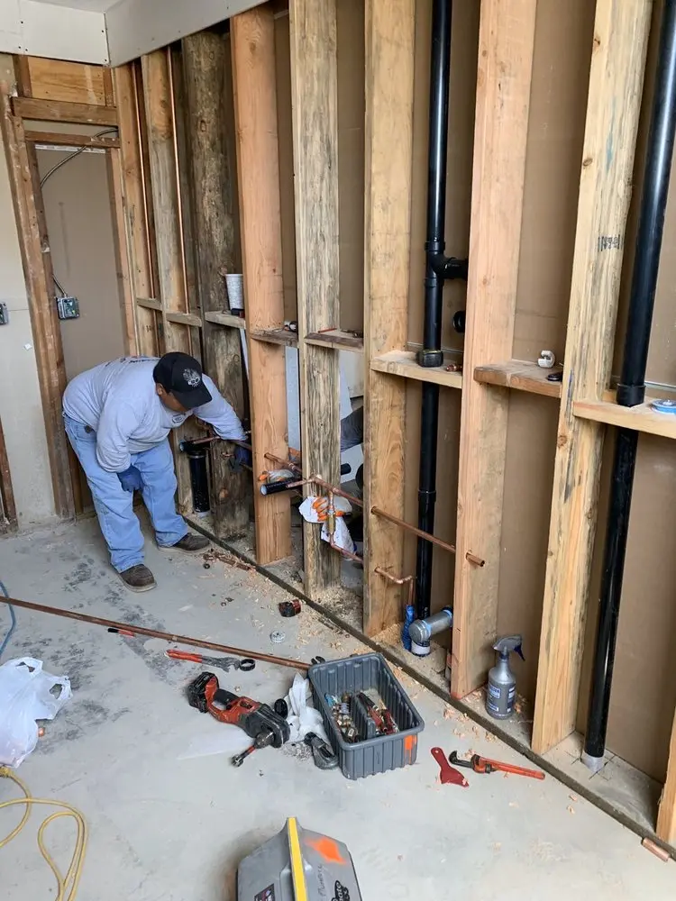 Commercial rough-in plumbing for Trenchless Sewer Repair in Clemmons West